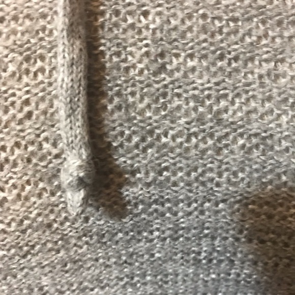 ABERCROMBIE & FITCH light gray hooded sweater S - Picture 8 of 11